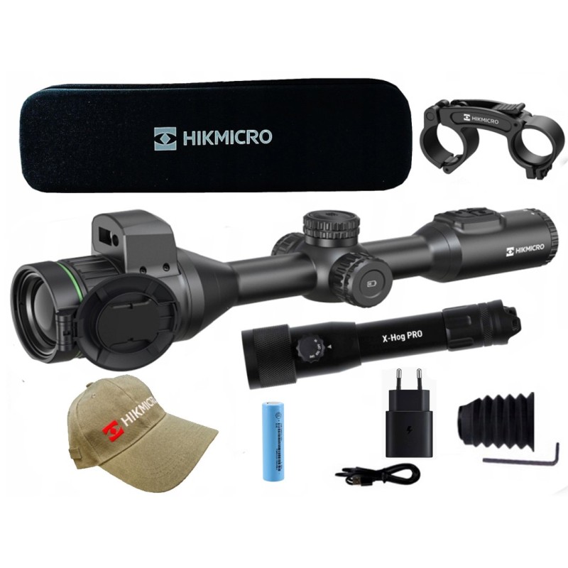 Celownik noktowizyjny noktowizor HIKMICRO Alpex 4K LRF + iluminator laserowy X-hog Pro 850/940 nm Celownik noktowizyjny noktowizor HIKMICRO Alpex 4K LRF + iluminator laserowy X-hog Pro 850/940 nm