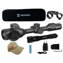 Celownik noktowizyjny noktowizor HIKMICRO Alpex 4K LRF + iluminator laserowy X-hog Pro 850/940 nm