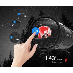 Monokular termowizor obserwacyjny GUIDE TE211M - dotykowy ekran